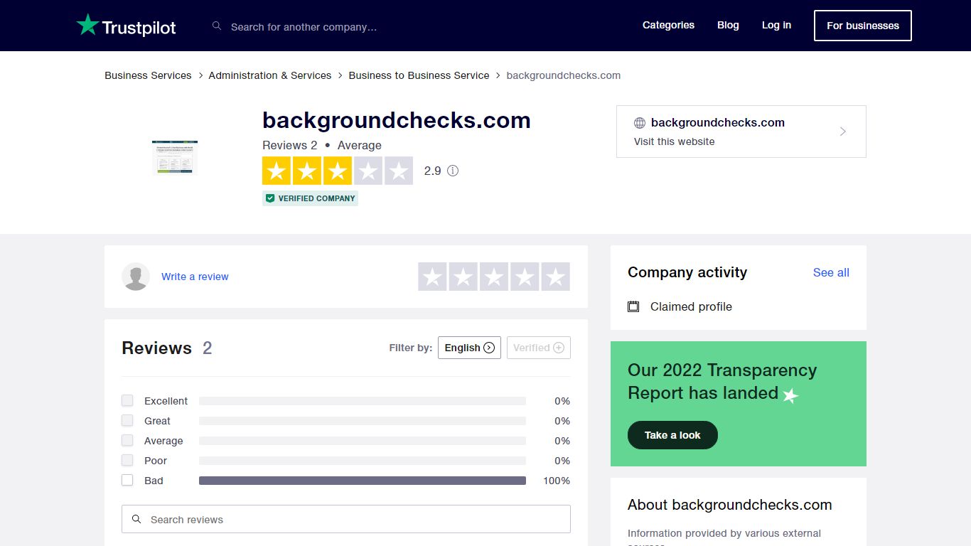 backgroundchecks.com Reviews | Read Customer Service Reviews of ...